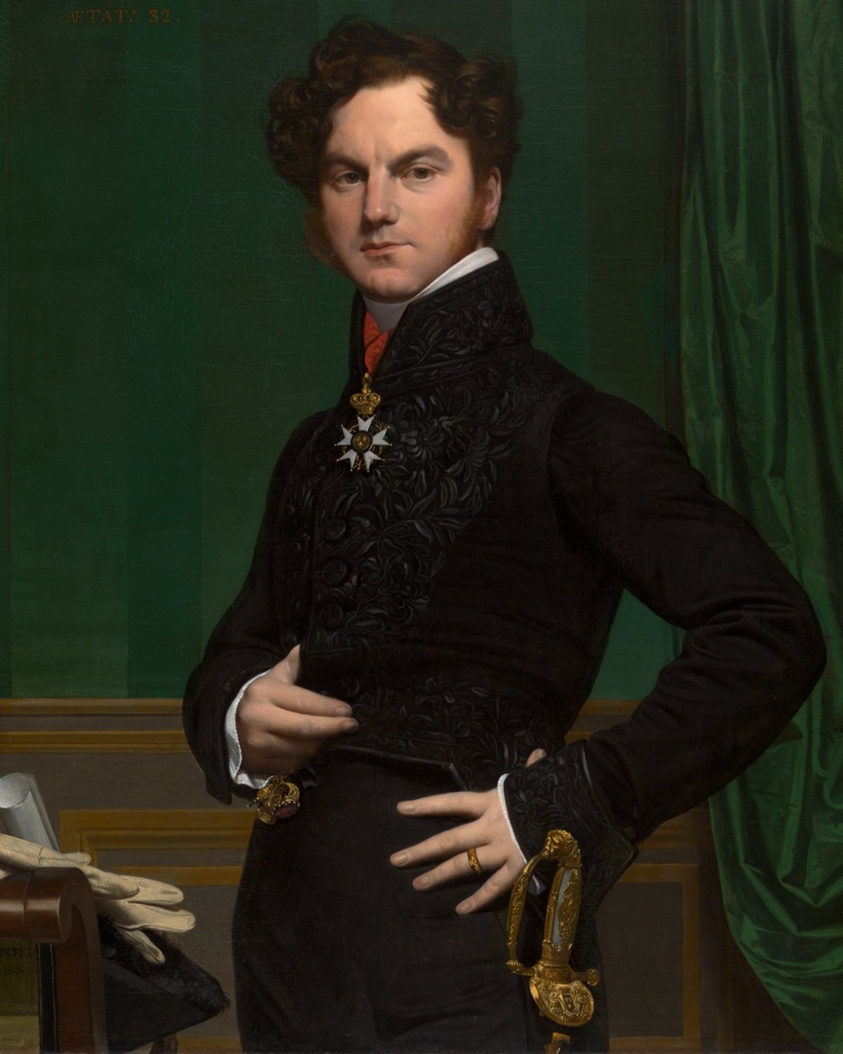 Amédée-David, the Comte de Pastoret, Jean Auguste Dominique Ingres