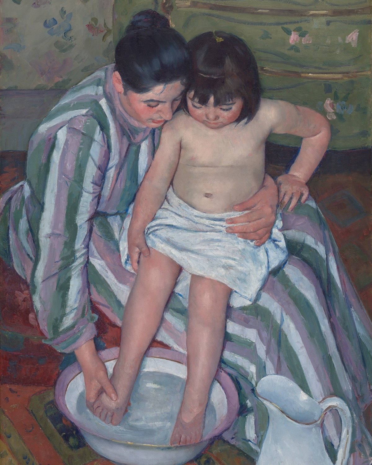 The Child's Bath, Mary Cassatt
