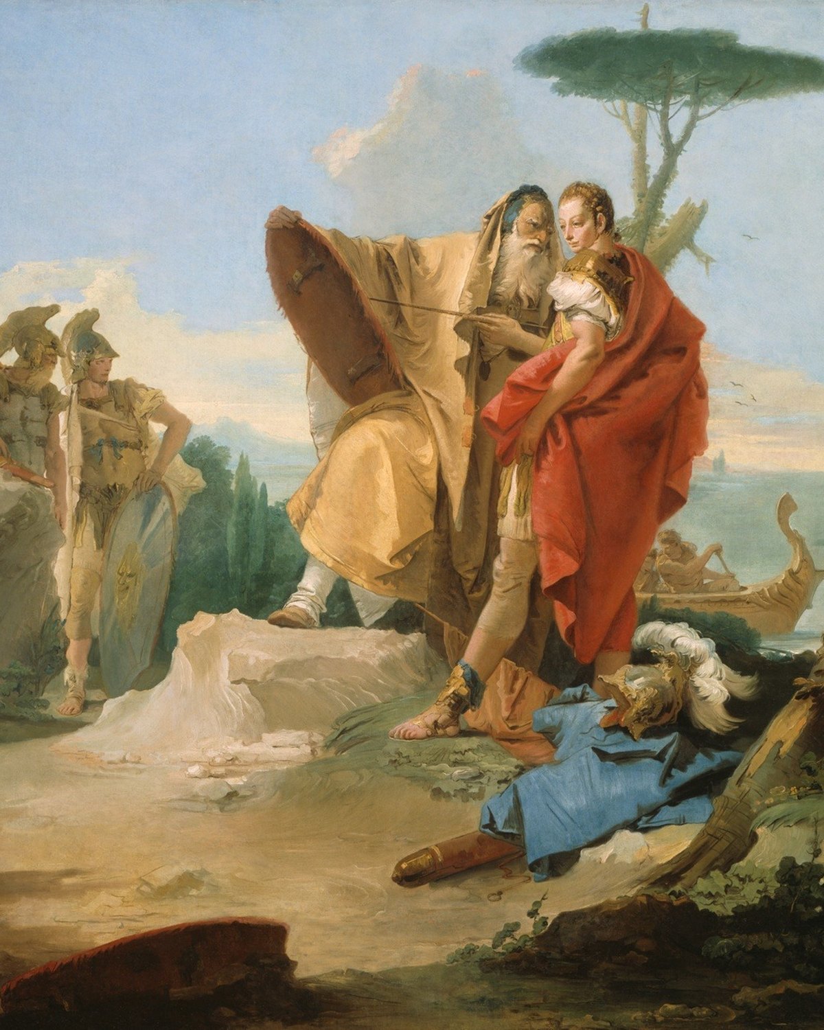 Rinaldo and the Magus of Ascalon, Giovanni Battista Tiepolo