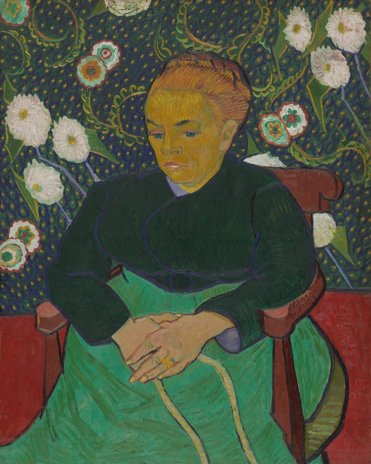 Madame Roulin Rocking the Cradle (La berceuse), Vincent van Gogh