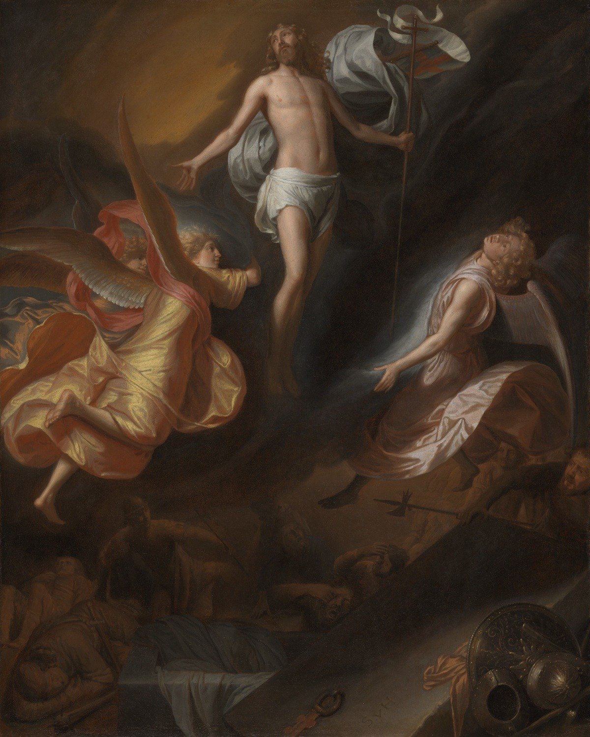 Resurrection of Christ, Samuel van Hoogstraten