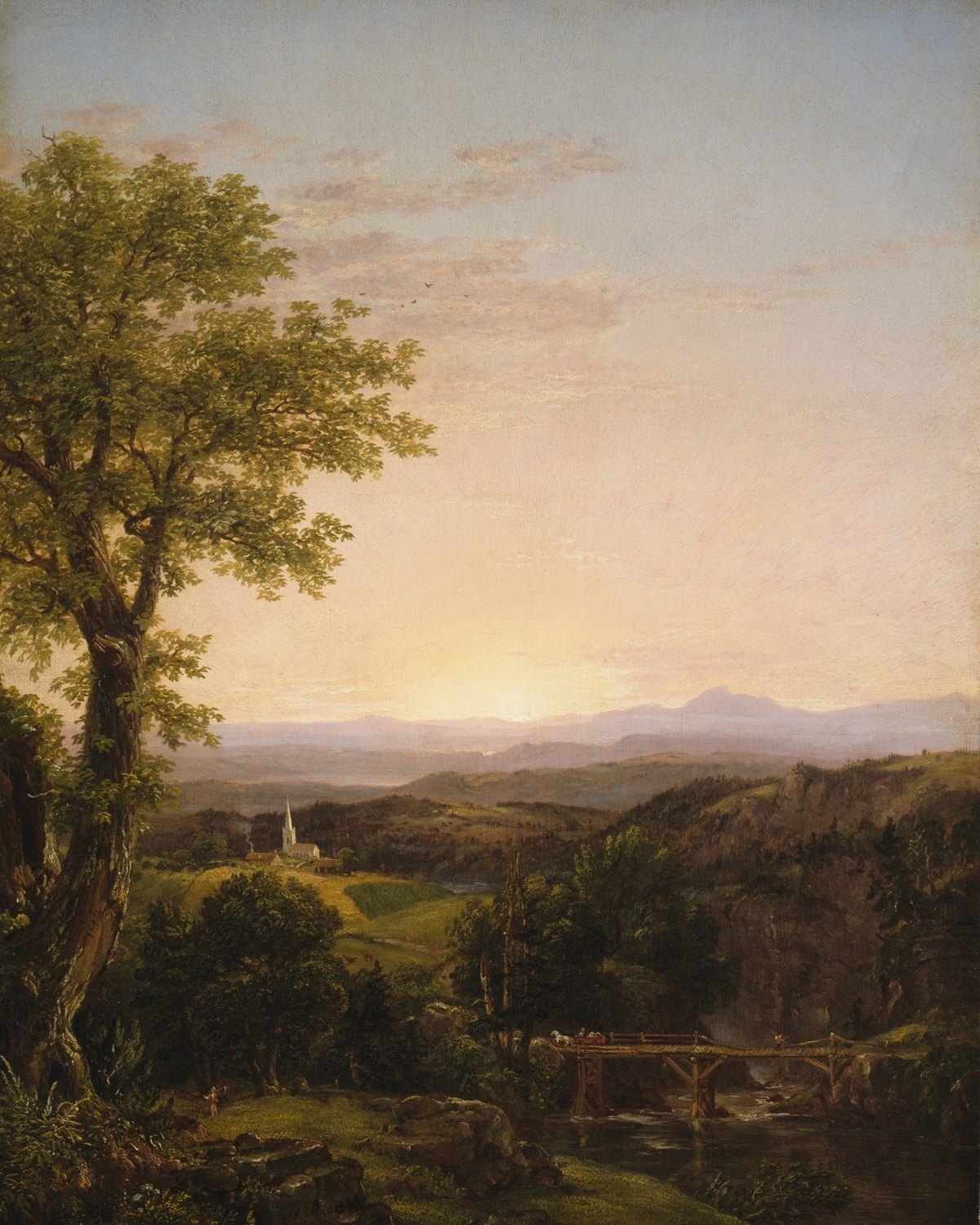 New England Scenery, Thomas Cole