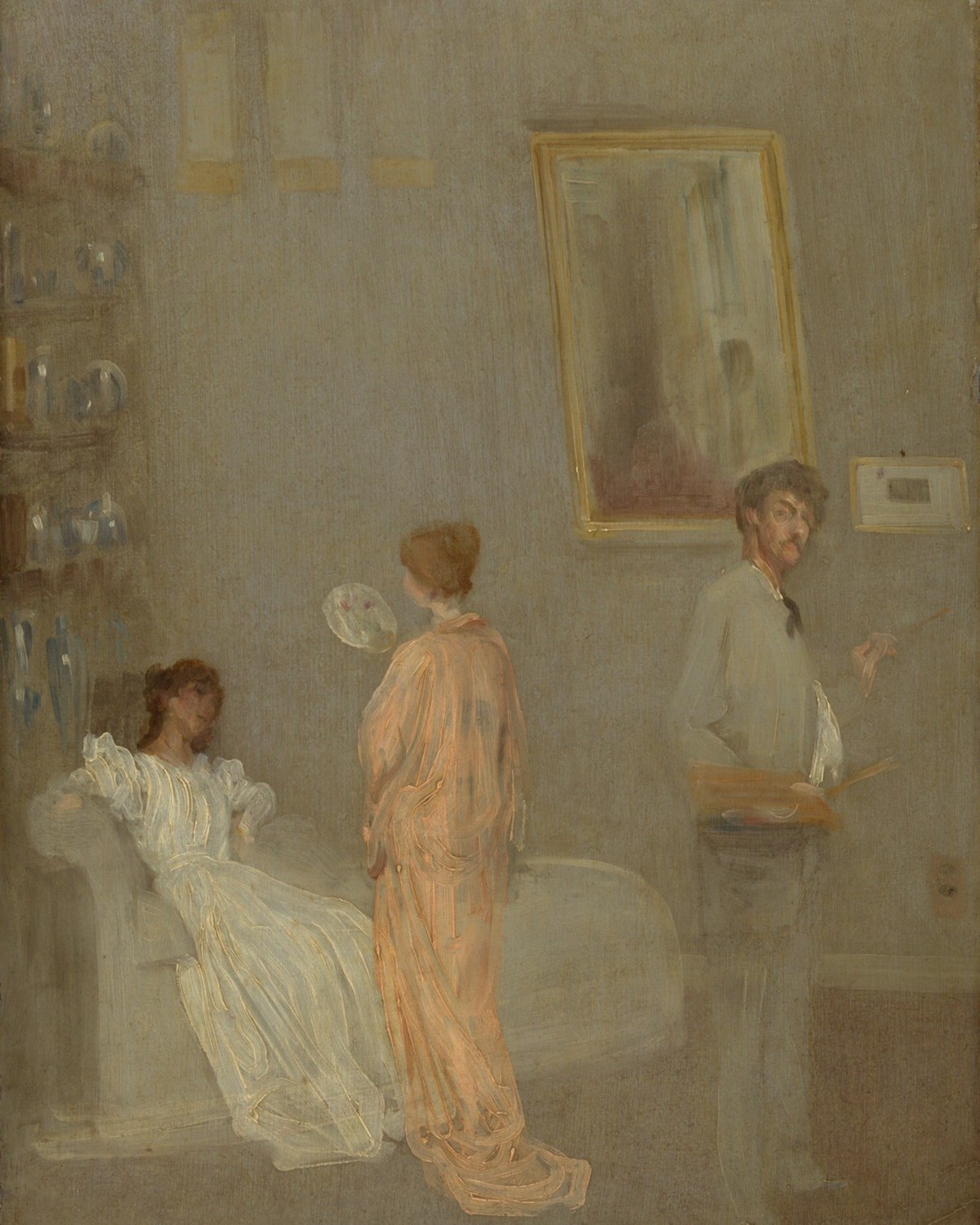 The Artist in His Studio, James McNeill Whistler