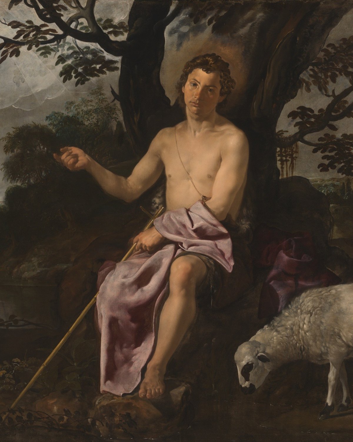 Saint John the Baptist in the Wilderness, Diego Velázquez