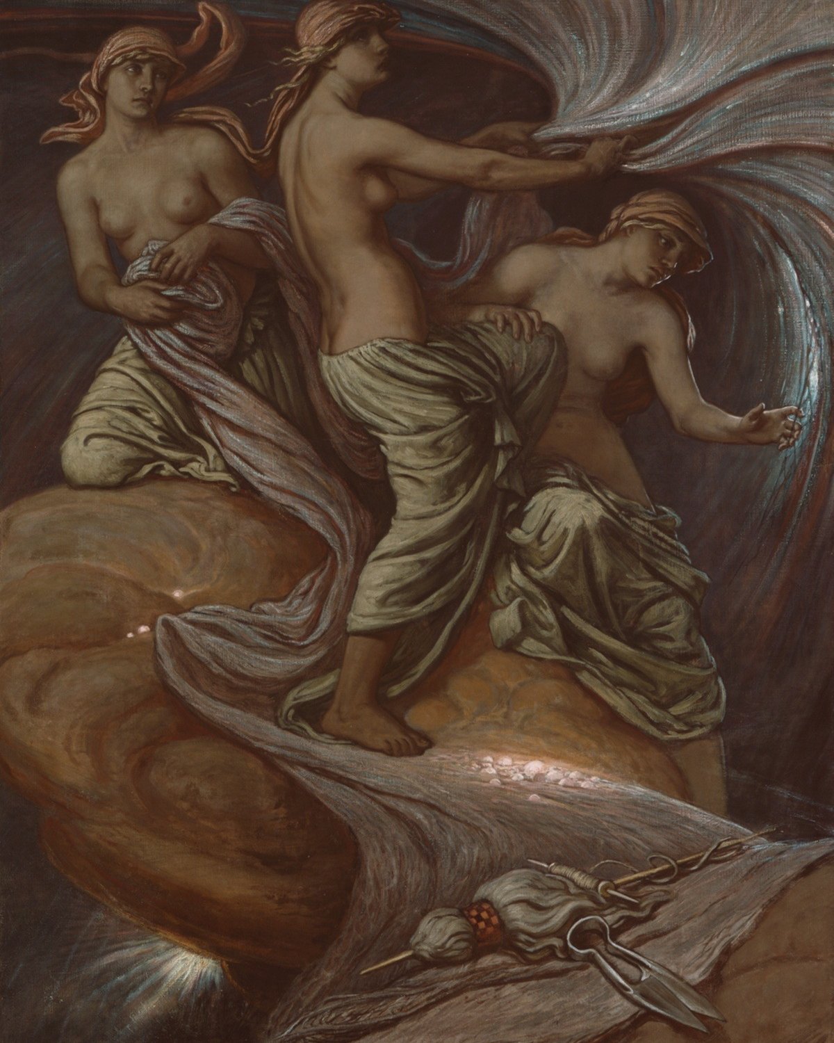 The Fates Gathering in the Stars, Elihu Vedder