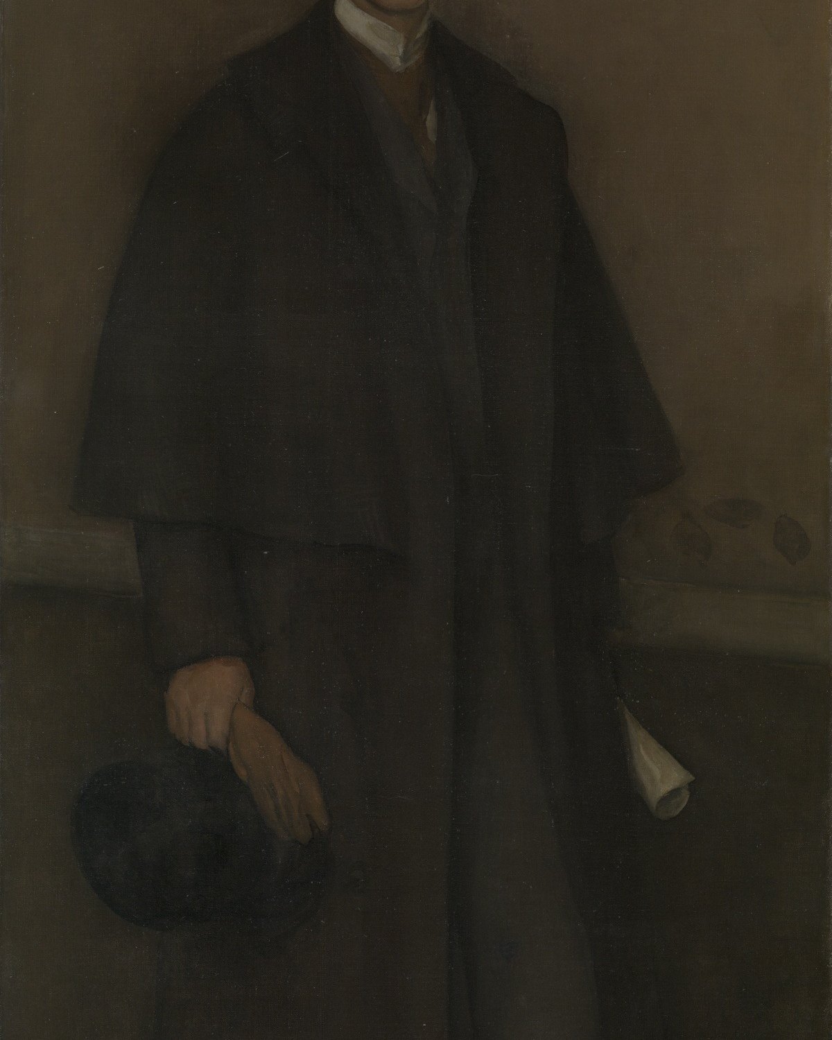 Arrangement in Flesh Color and Brown: Portrait of Arthur Jerome Eddy, James McNeill Whistler