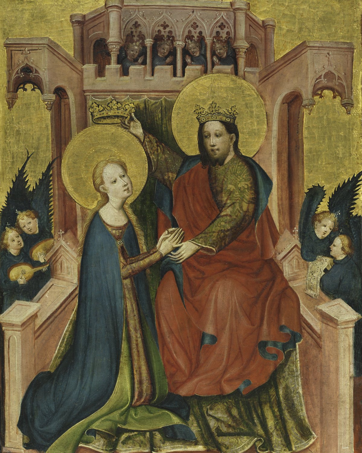 Coronation of the Virgin, Master of the Fröndenberg Altarpiece
