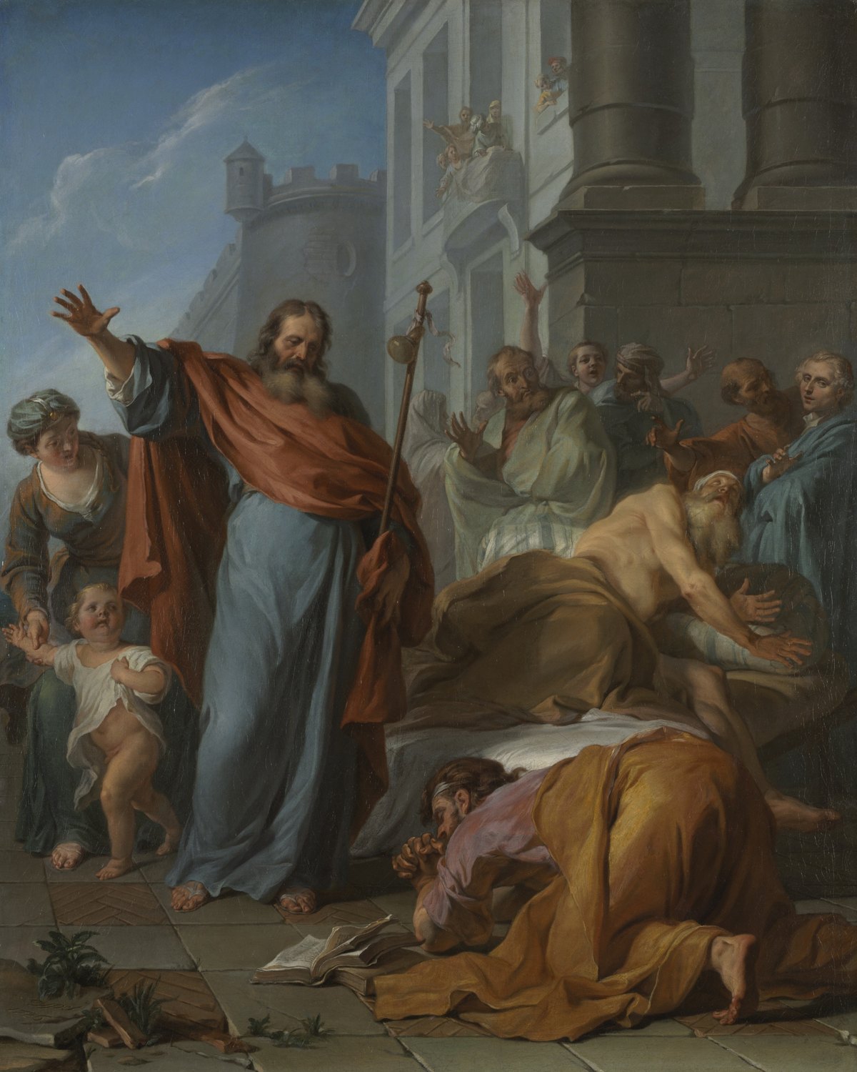 The Miracles of Saint James the Greater, Noël Nicolas Coypel