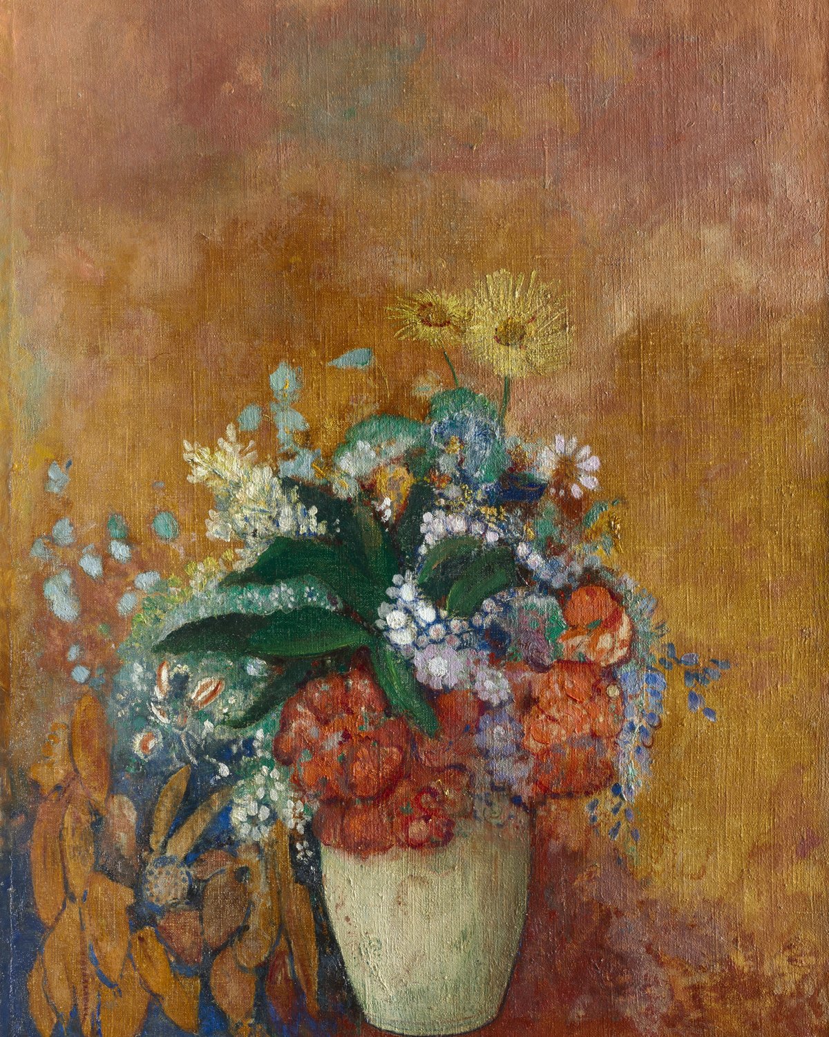 Vase of Flowers, Odilon Redon