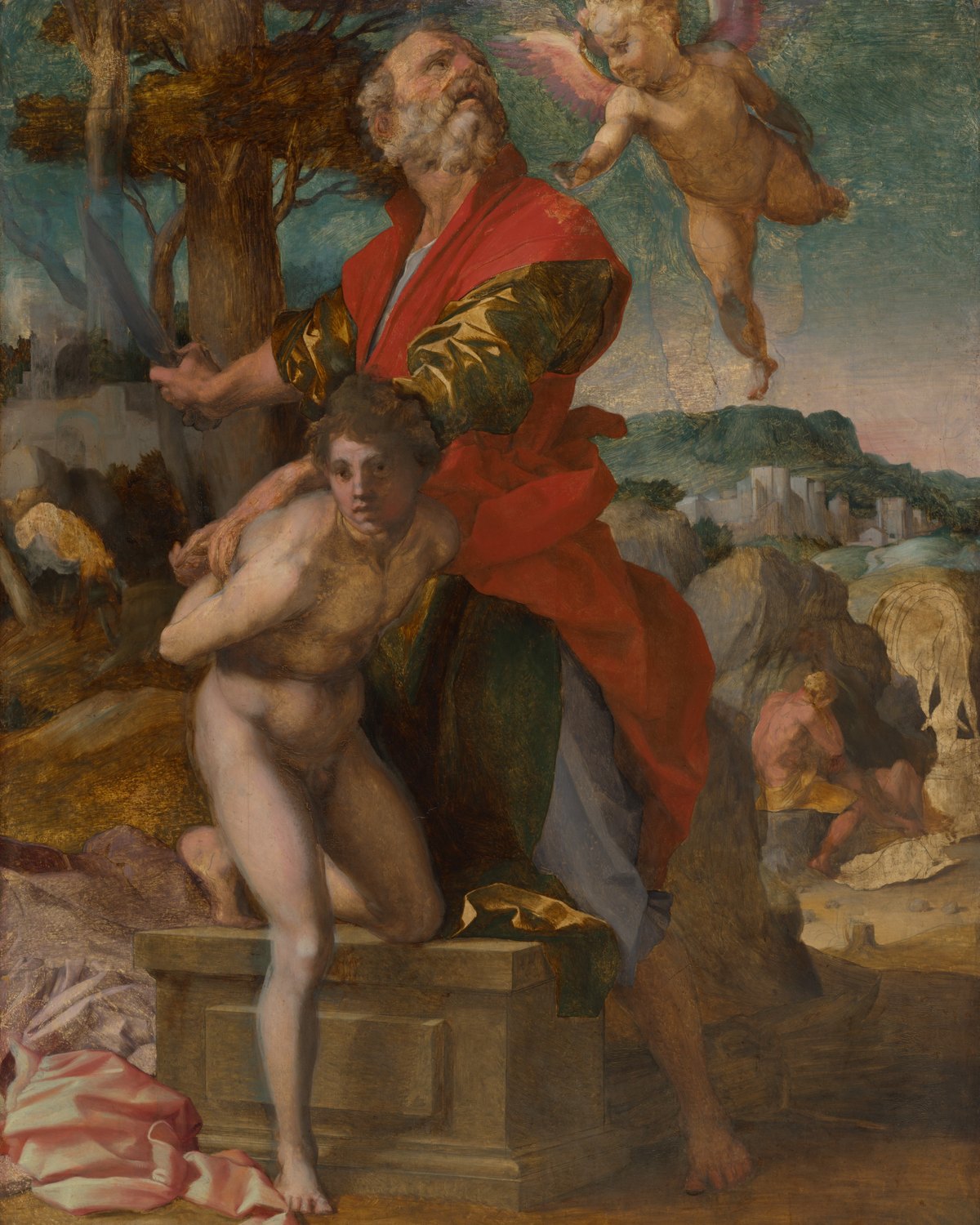 The Sacrifice of Isaac, Andrea del Sarto
