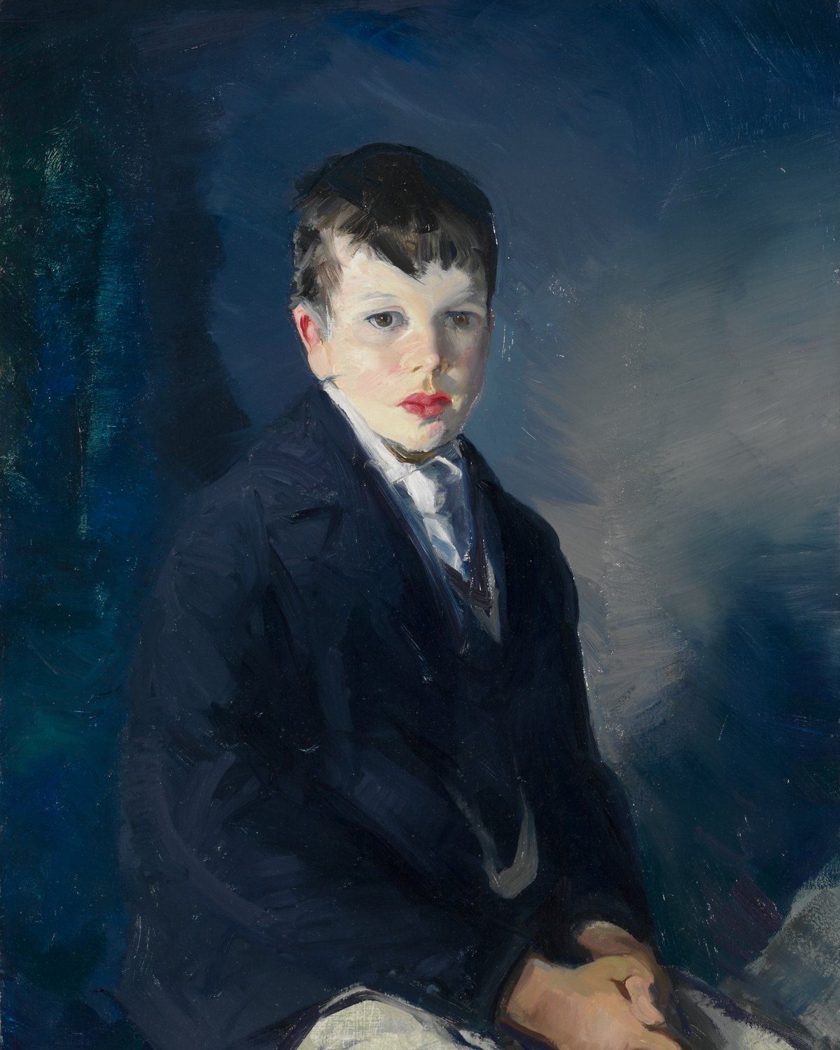 Boy in a Blue Coat, George Bellows