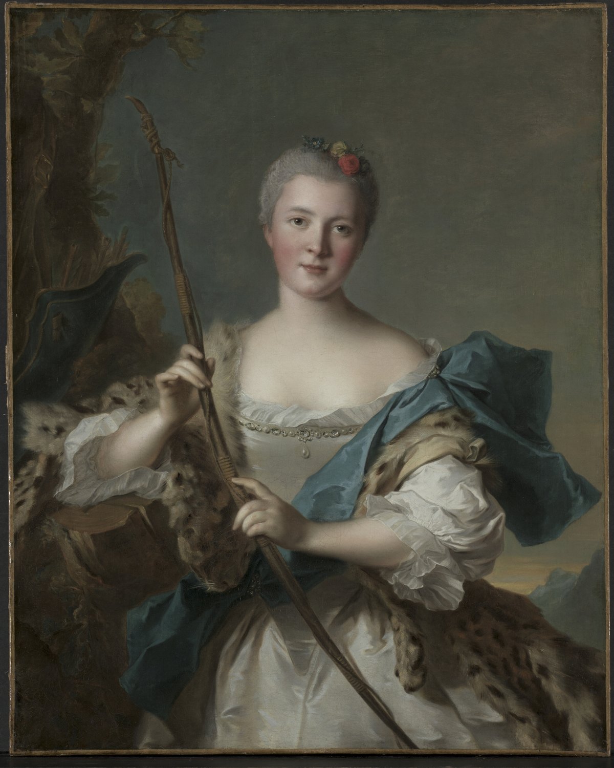 Portrait of a Woman as Diana, Jean-Marc Nattier
