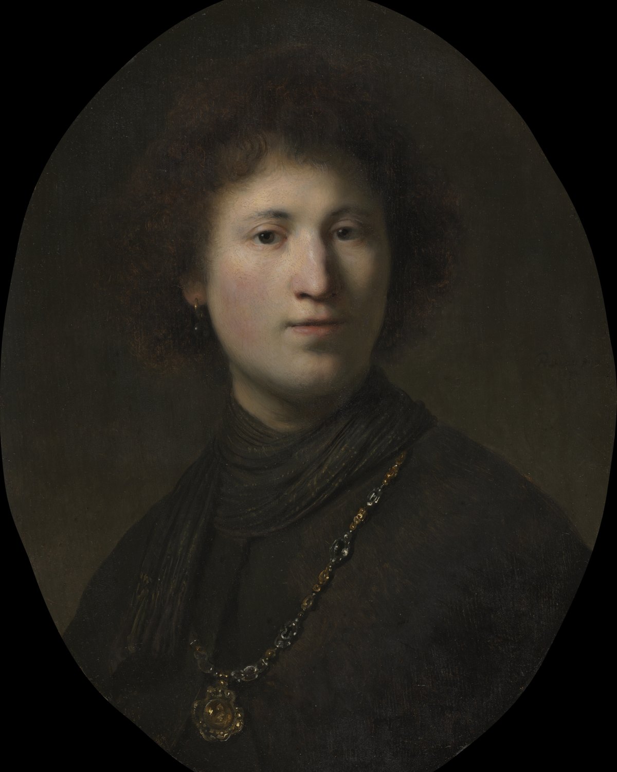 A Young Man with a Chain, Rembrandt van Rijn