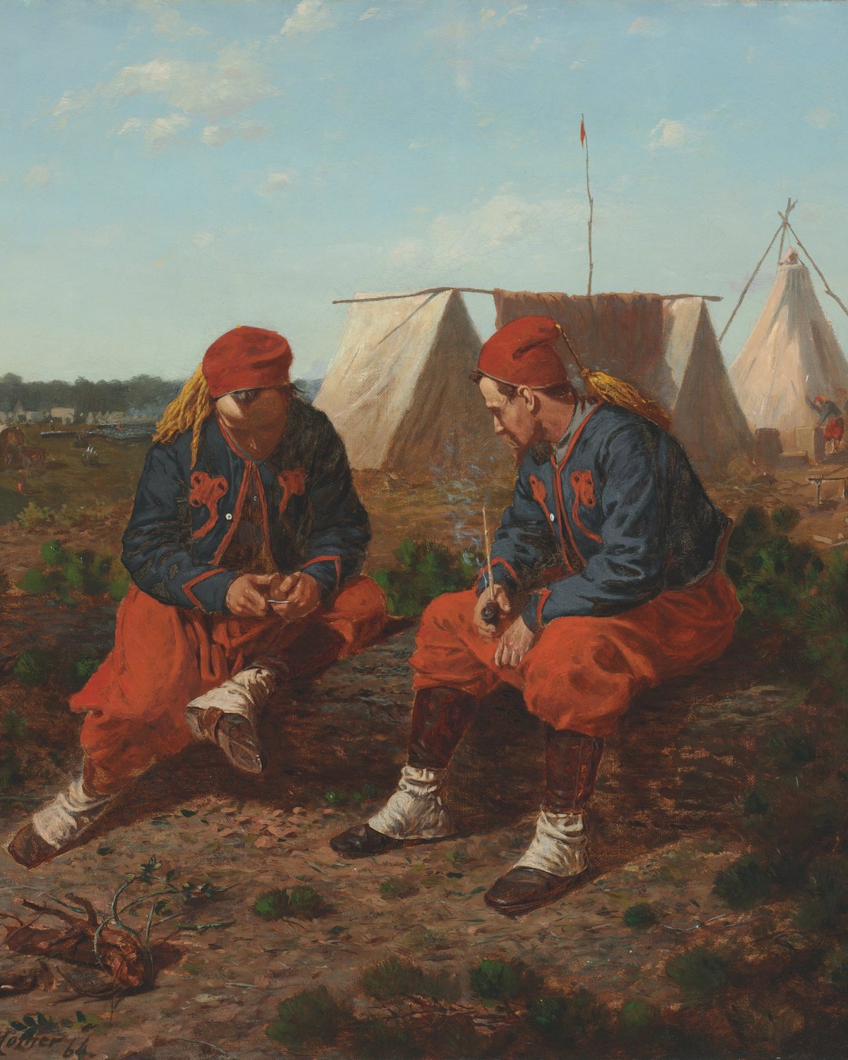 The Brierwood Pipe, Winslow Homer