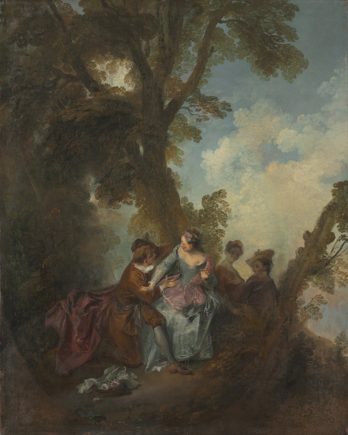 Declaration of Love, Nicolas Lancret