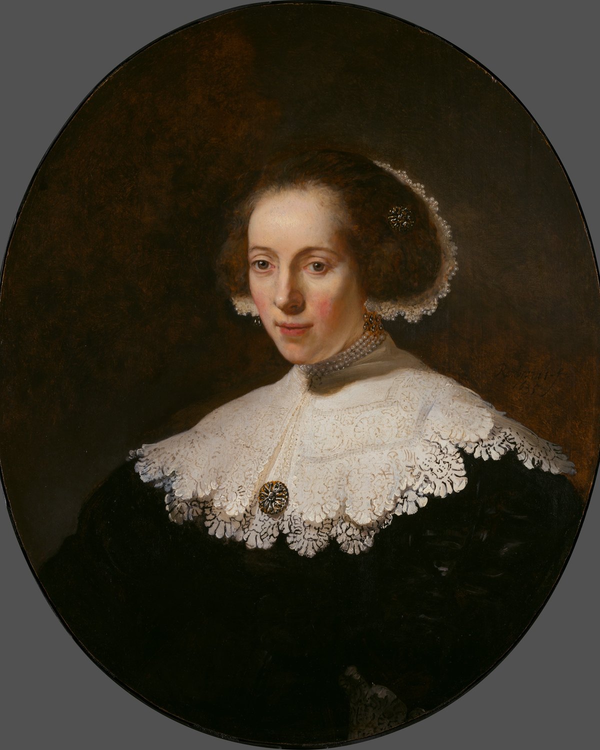 Portrait of a Woman, Rembrandt van Rijn