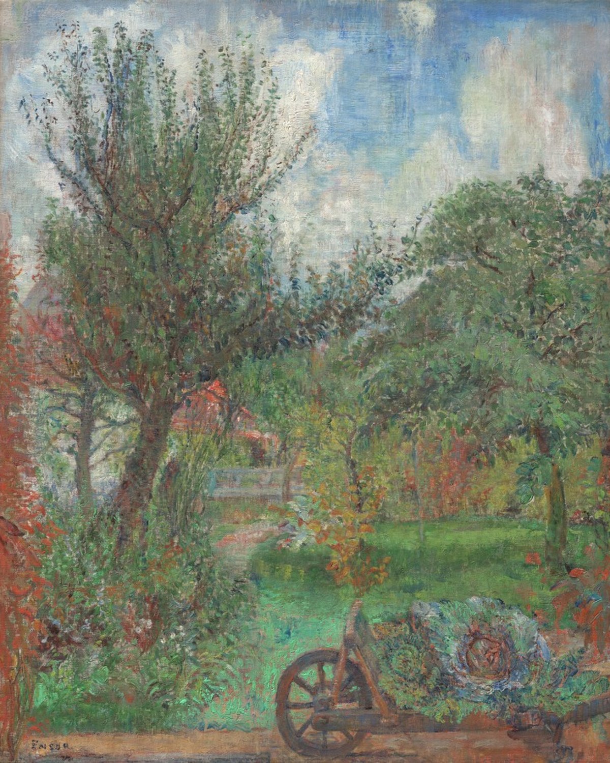 The Garden of the Rousseau Family, James Ensor