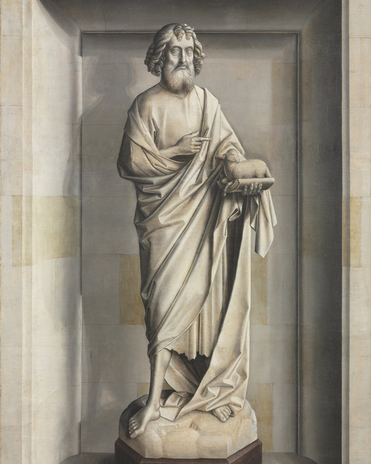 Saint John the Baptist, Dieric Bouts