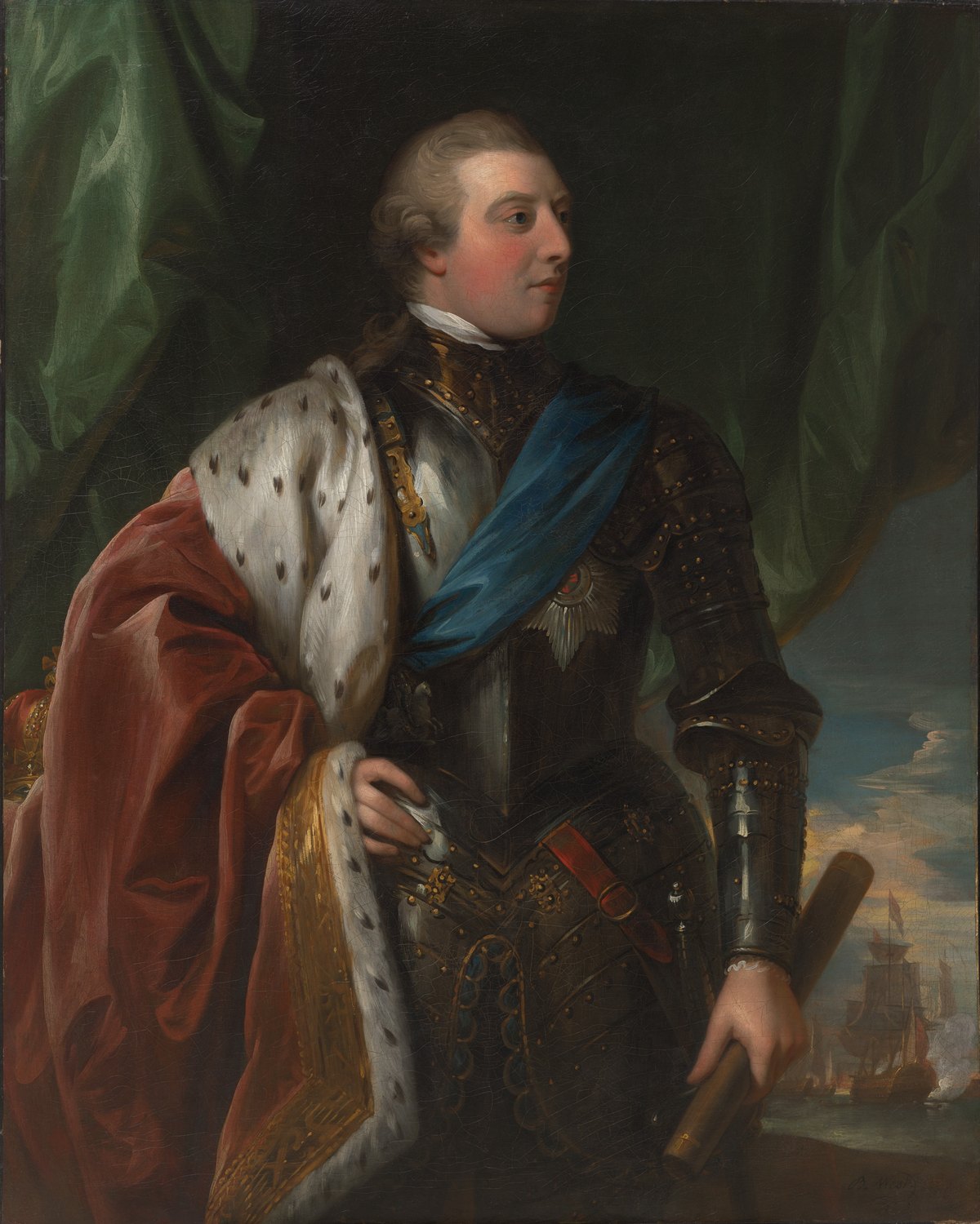 George III, Benjamin West