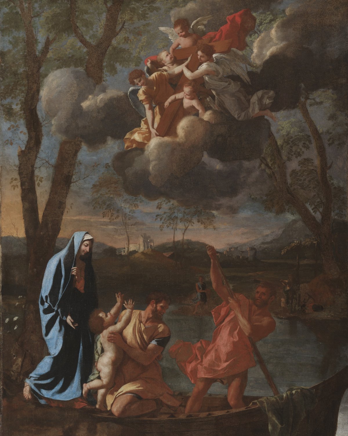 The Return of the Holy Family to Nazareth, Nicolas Poussin