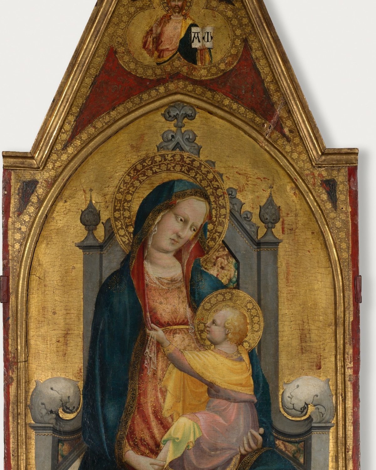 Virgin and Child Enthroned, Battista di Biagio Sanguigni