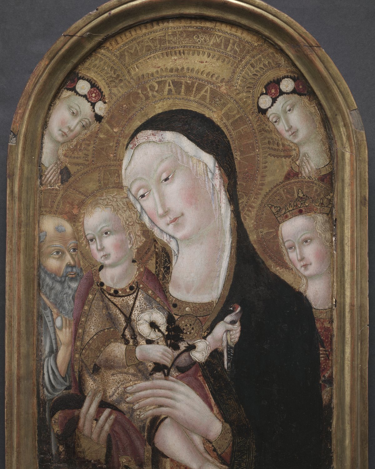 Virgin and Child with Saint Jerome and Saint Catherine of Alexandria, Carolino da Viterbo