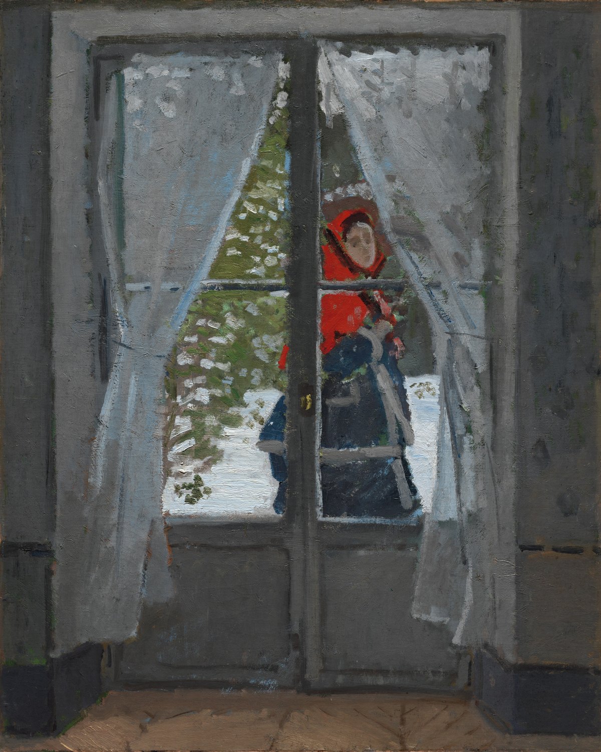 The Red Kerchief, Claude Monet