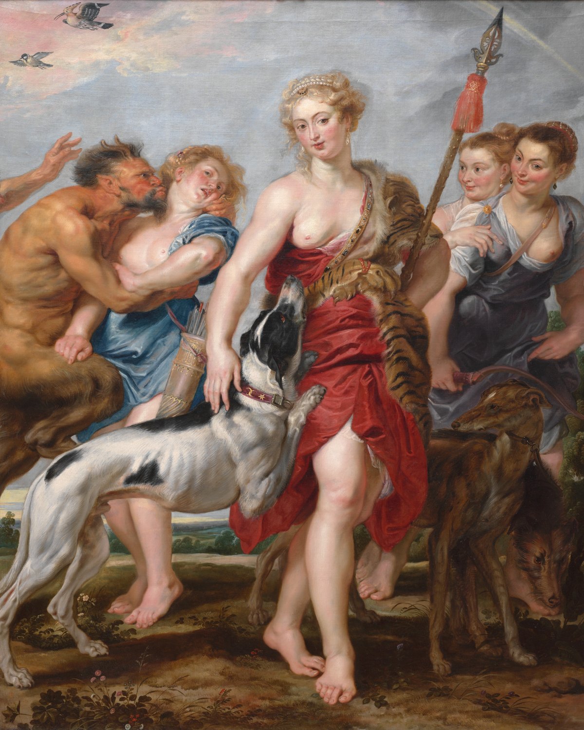 Diana and Her Nymphs Departing for the Hunt, Peter Paul Rubens
