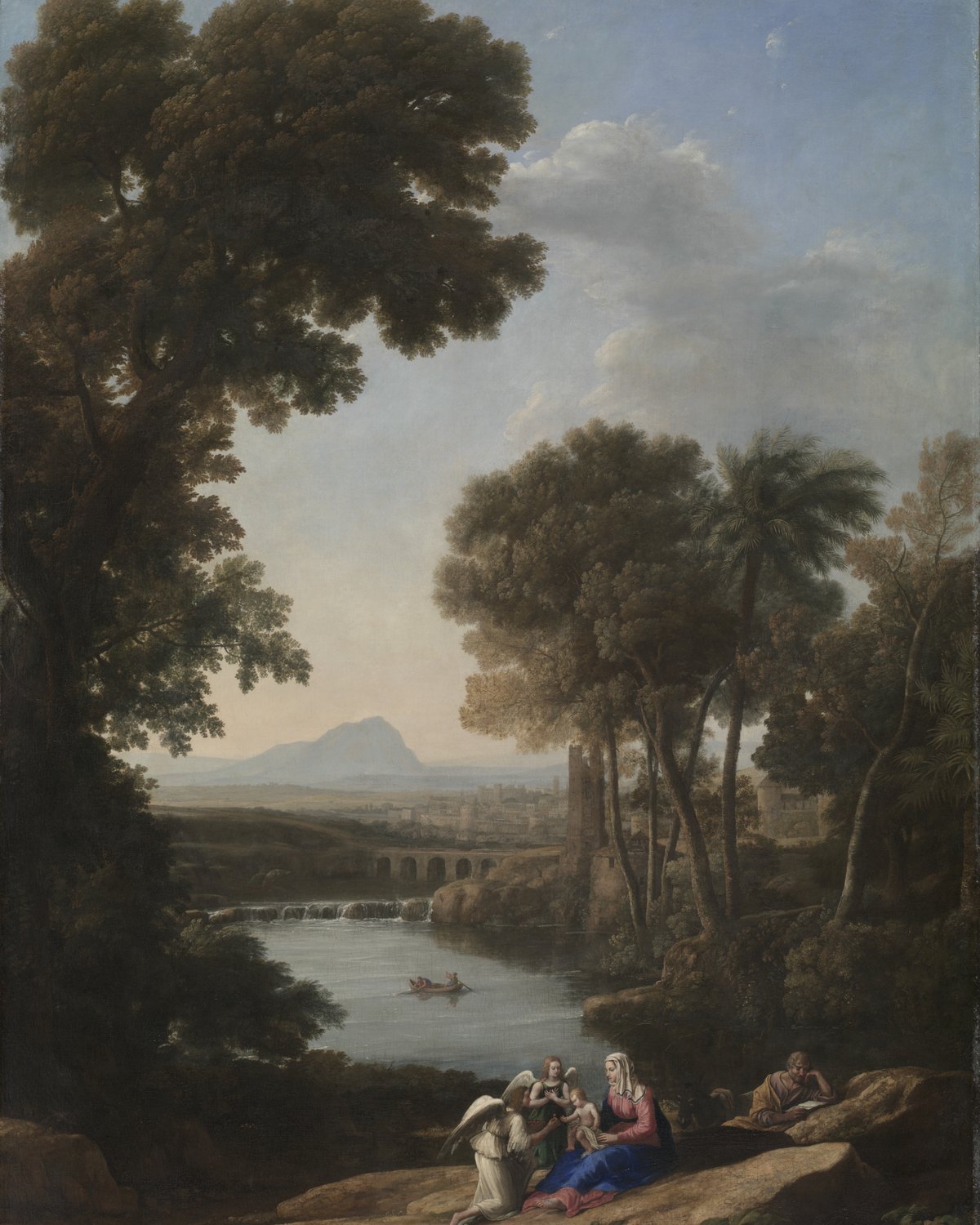 Rest on the Flight into Egypt, Claude Lorrain