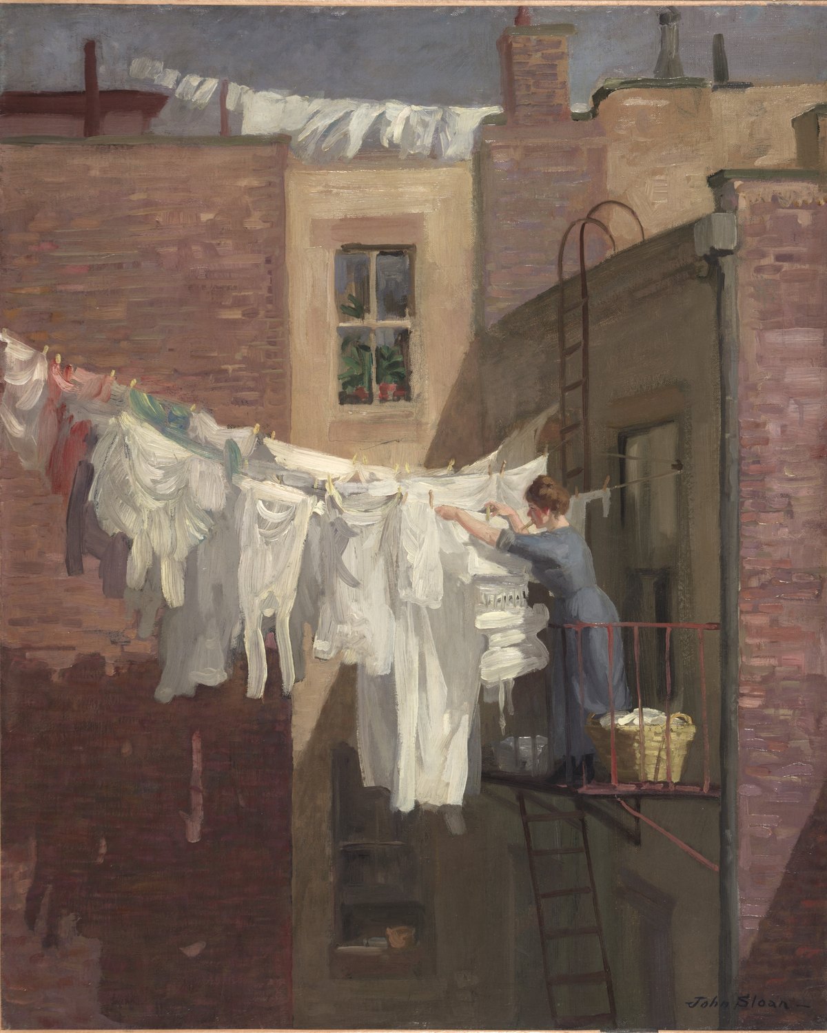A Woman's Work, John Sloan