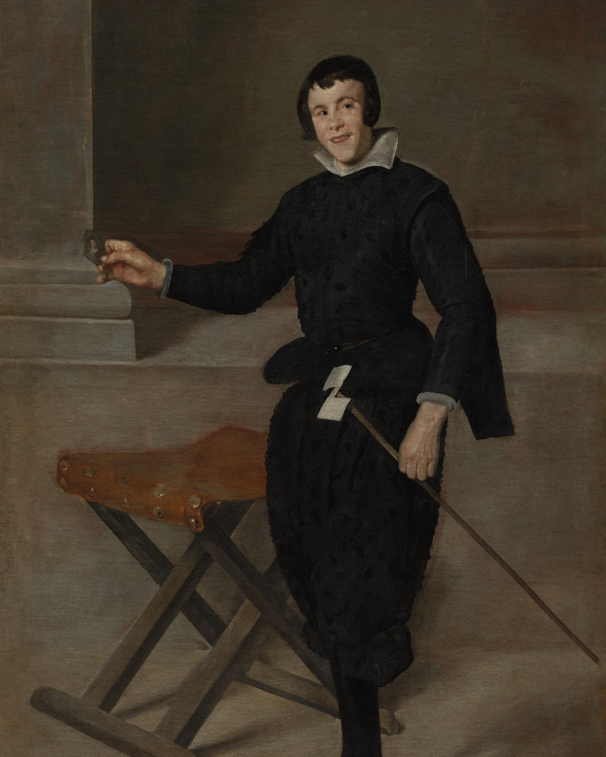 Portrait of the Jester Calabazas, Diego Velázquez