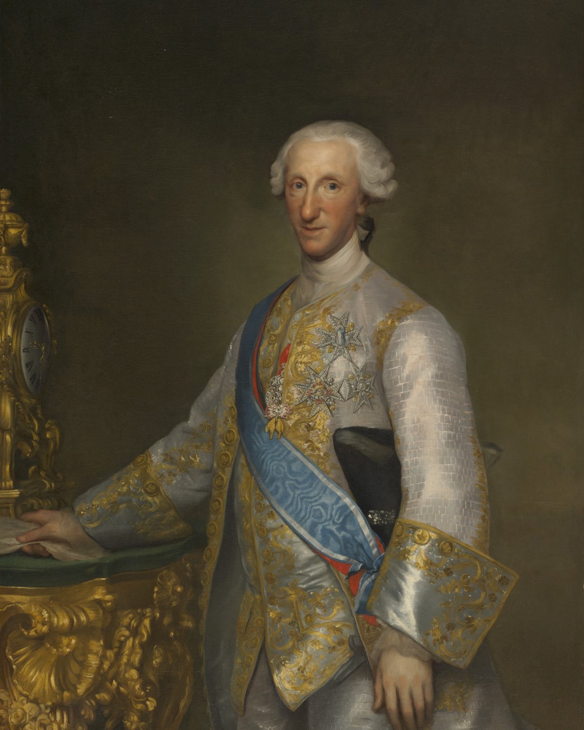 Portrait of Infante Don Luis de Borbon, Anton Raphael Mengs
