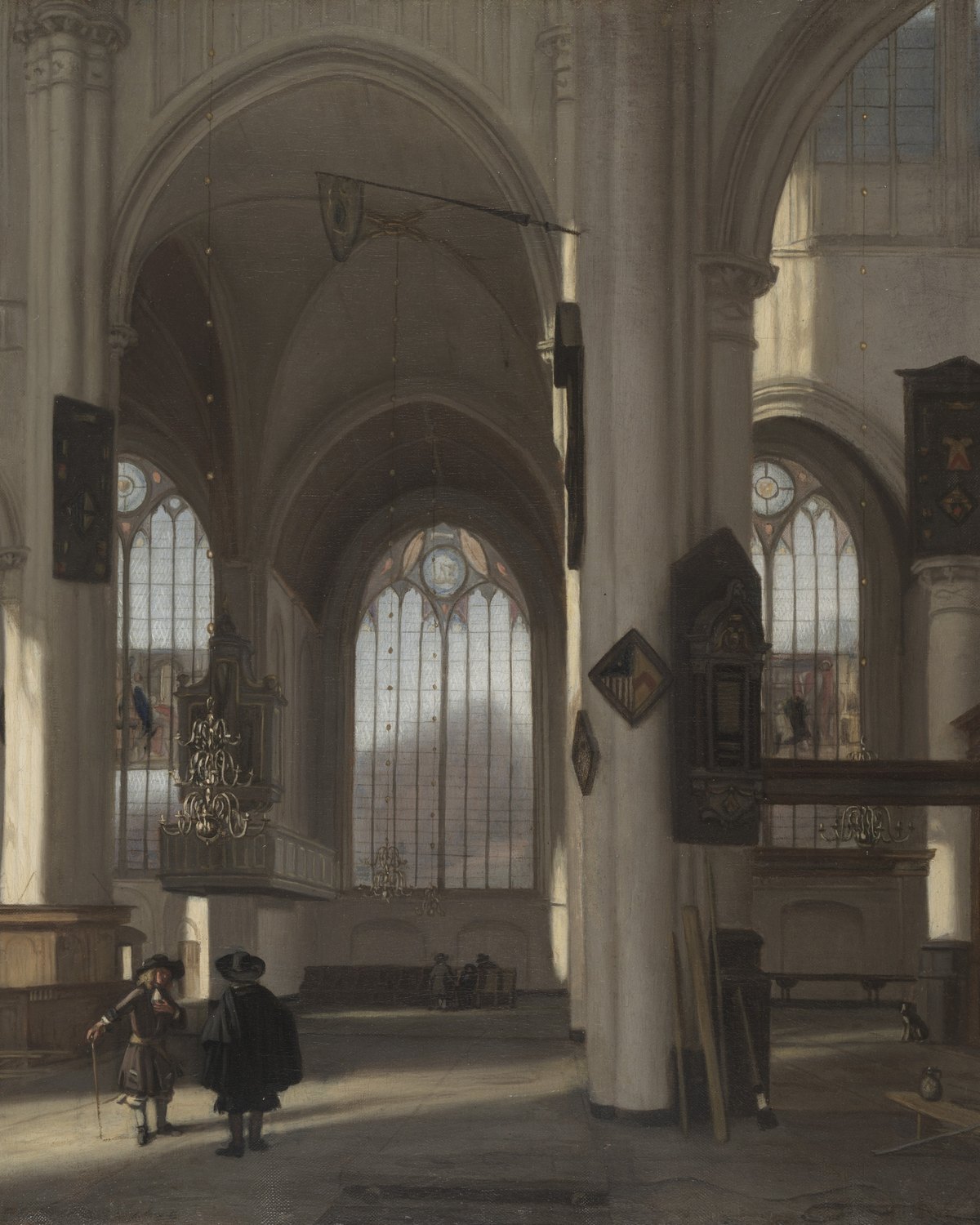 Interior of a Church, Emanuel de Witte
