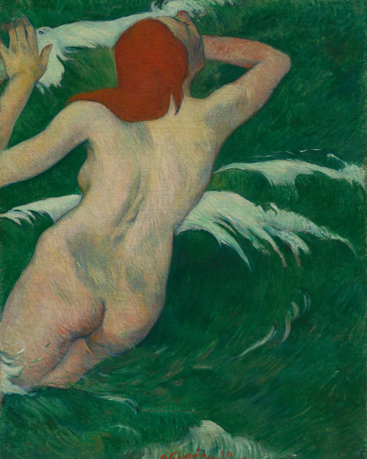 In the Waves (Dans les Vagues), Paul Gauguin