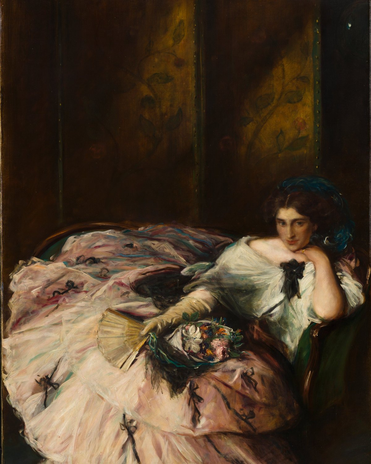 Souvenir of an "International Ball" (Portrait of Miss Kathleen Bruce), Charles Hasslewood Shannon