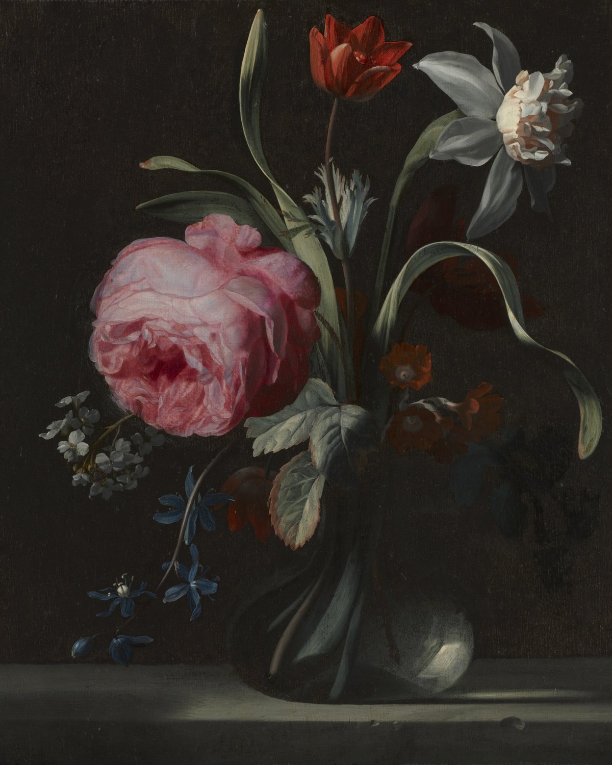 Flowers in a Vase, Simon Verelst