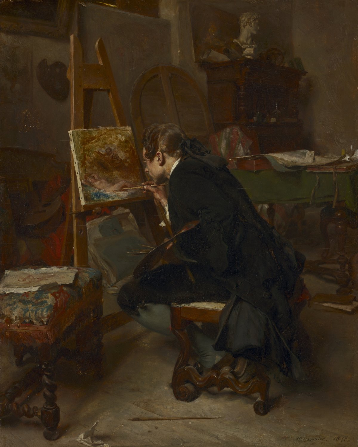 A Painter, Ernest Meissonier
