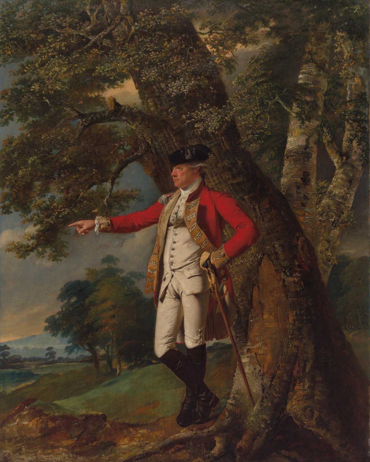 Portrait of Colonel Charles Heathcote, Joseph Wright of Derby