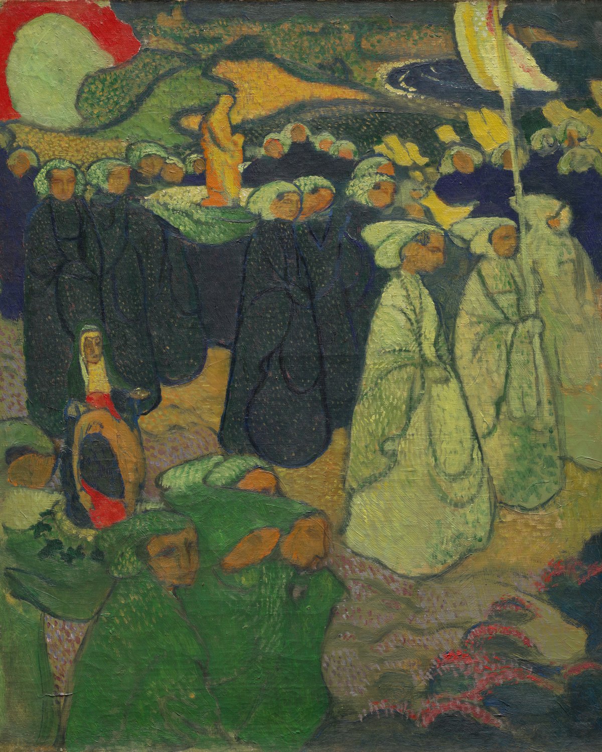 Procession or Pardon at Perros-Guirec, Maurice Denis