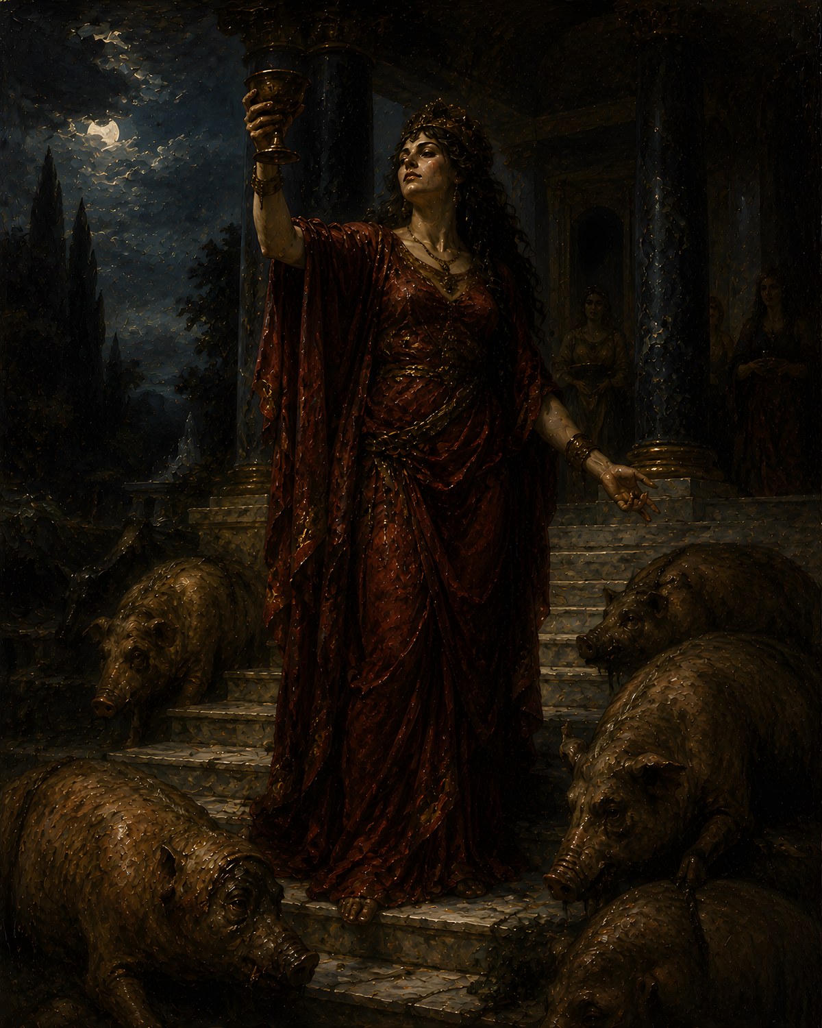 Circe, Maison Soleil