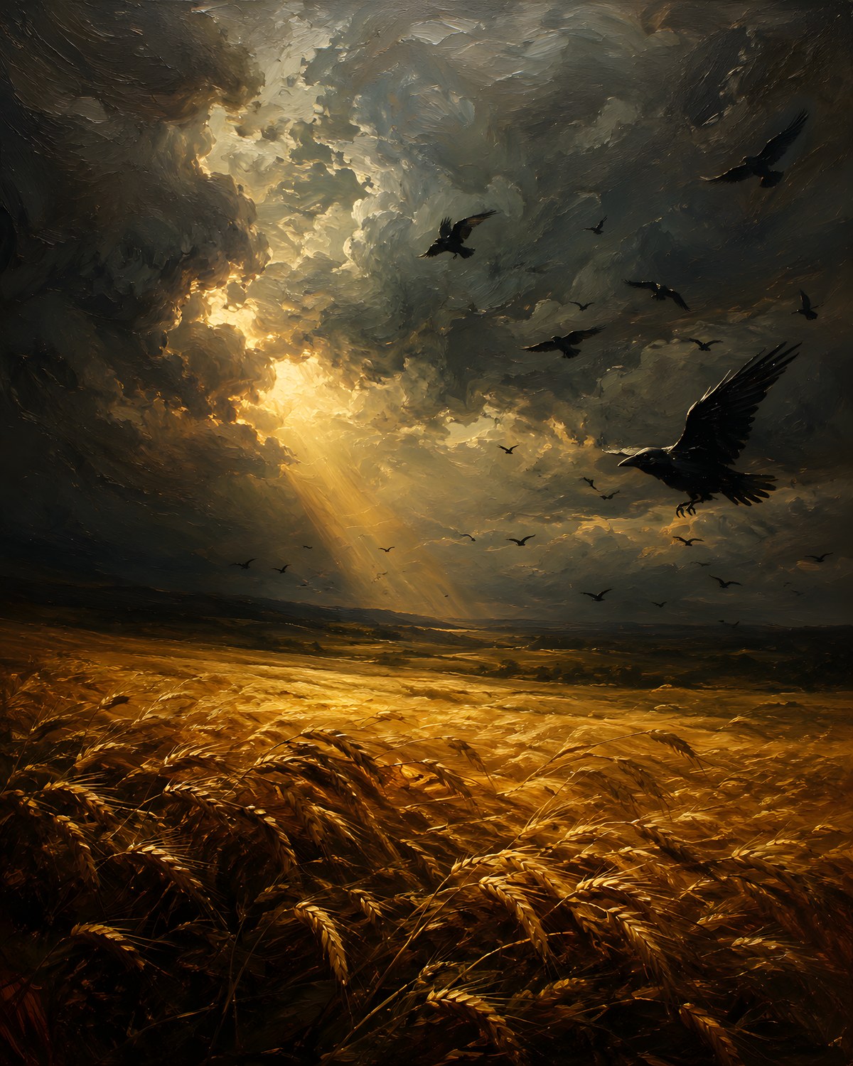 Storm over the Wheat, Maison Soleil