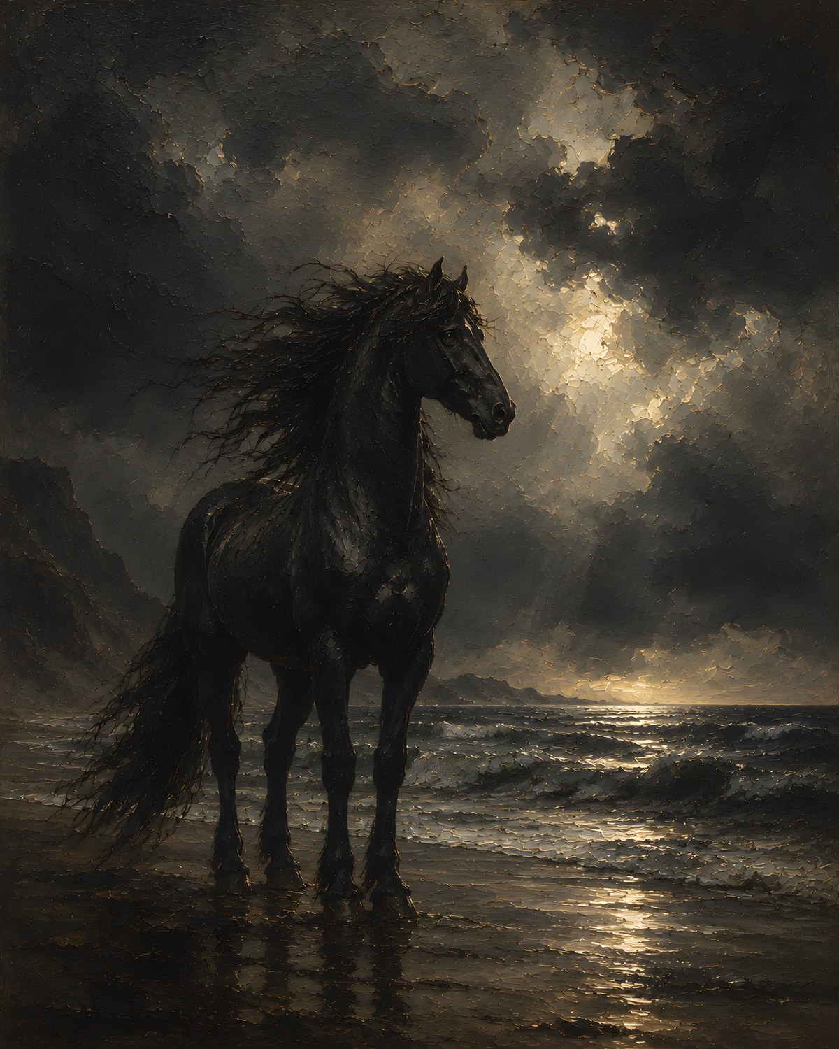 Horse before the Storm, Maison Soleil