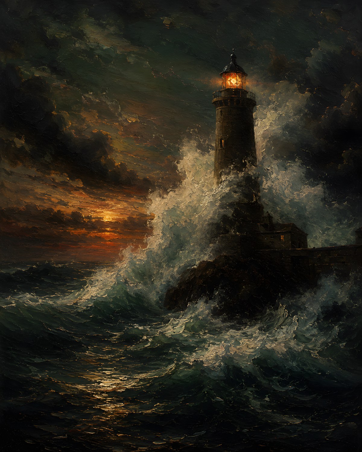 Lighthouse in the Storm, Maison Soleil