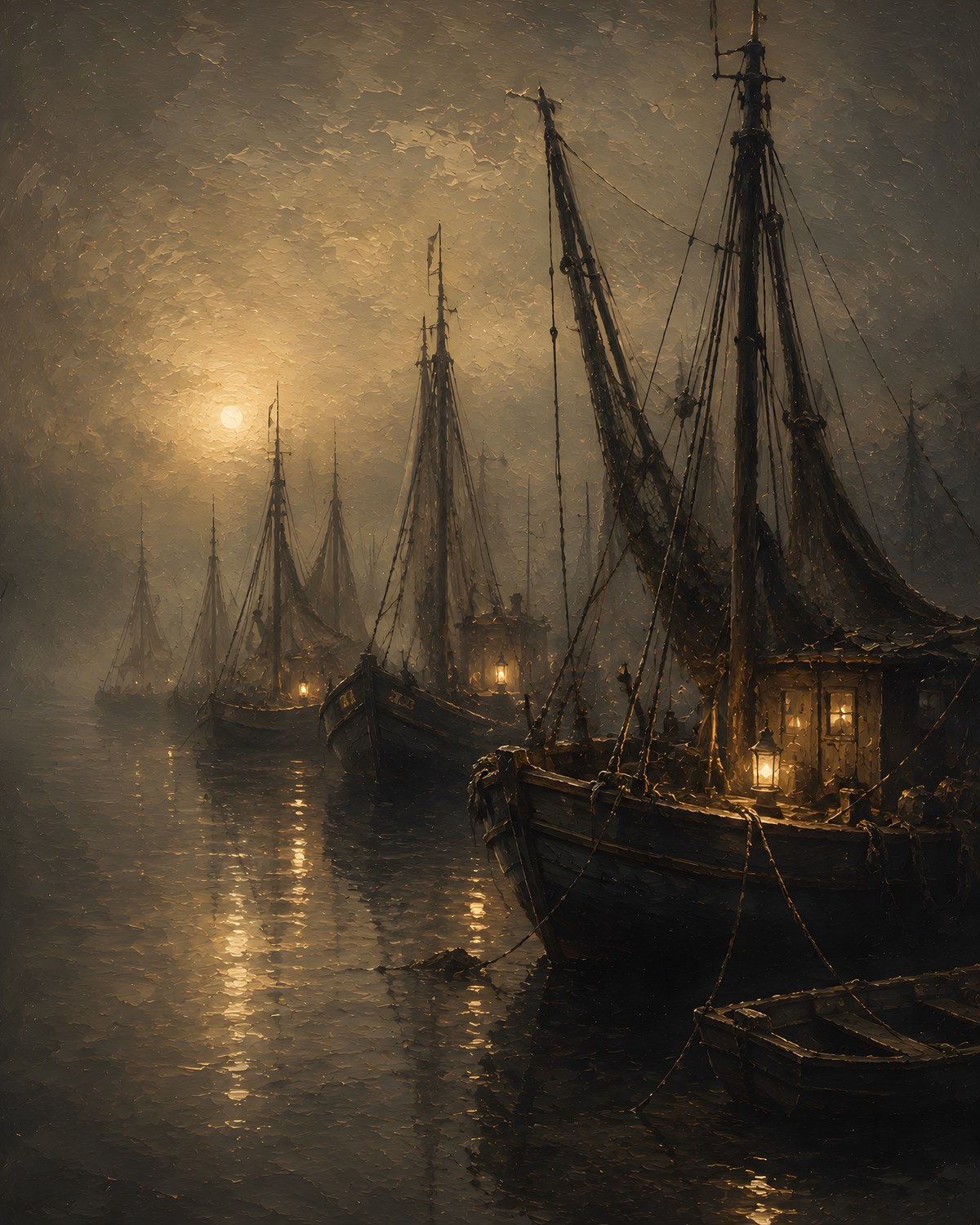 Harbour in the Fog, Maison Soleil