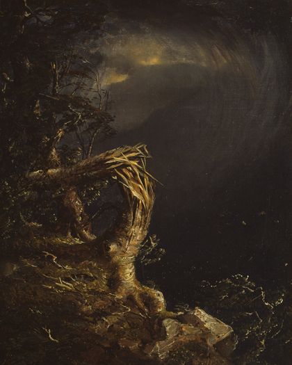 Blasted Tree — Jasper Francis Cropsey