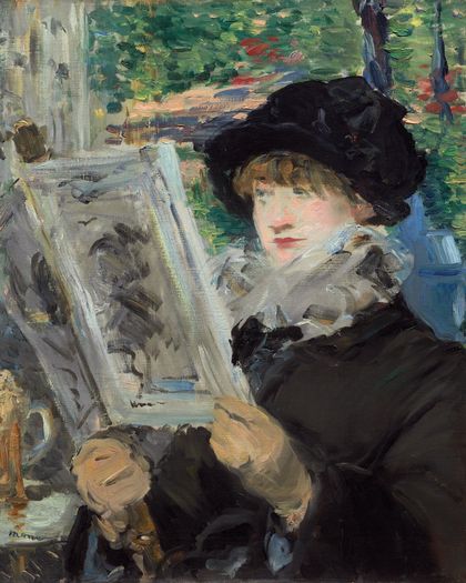 Woman Reading — Édouard Manet