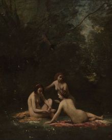 Nymphs Leaving the Bath