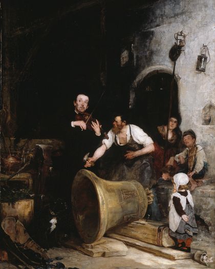 Toning the Bell — Walter Shirlaw