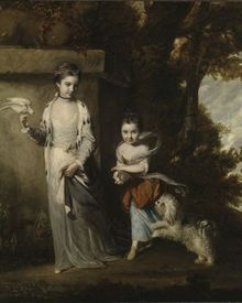Portrait of the Ladies Amabel and Mary Jemima Yorke