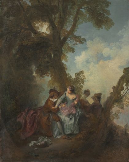 Declaration of Love — Nicolas Lancret
